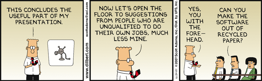 Dilbert Cartoon
